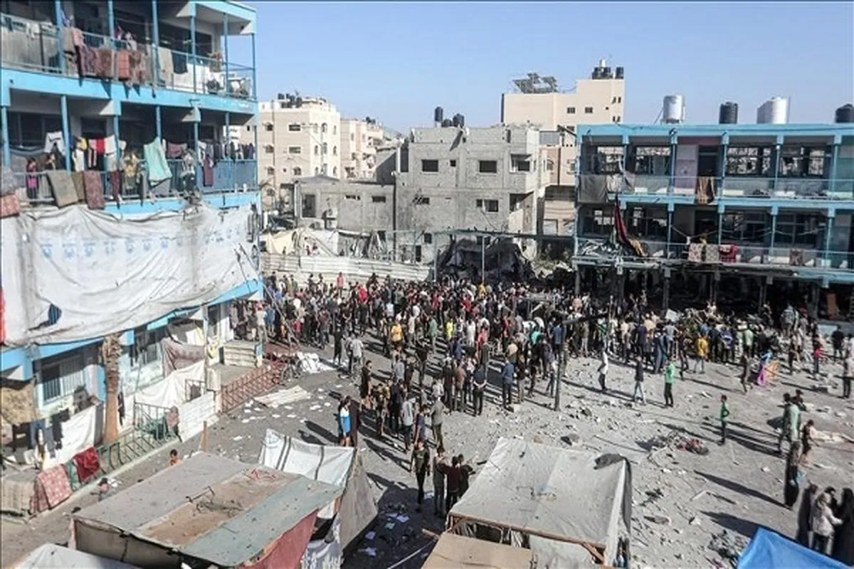 Hundreds of Thousands of Gazans Sheltering in UN Schools Suffering Immensely