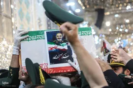 مراسم تشییع و خاکسپاری پیکر شهید سرلشکر حسین سلامی فرمانده کل سپاه