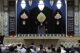 عزاداری شب شهادت امام جواد(ع) در حرم حضرت معصومه(س)