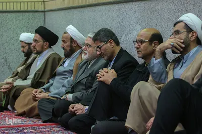 محفل ماهیانه هیئت دانشگاهیان بقیة‌الله الاعظم(عج) – اراک/عکاس:طاها نظیری