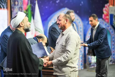مراسم اختتامیه سومین دوره مسابقات قرآن شرکت توسعه نیشکر و صنایع جانبی اهواز