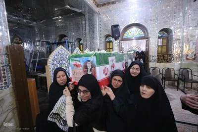 آیین وداع و تشییع پیکرهای مطهر ۱۱ شهید جنگ رمضان در شیراز