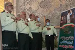 ادای احترام فراجا فارس به مقام حضرت شاهچراغ(ع)