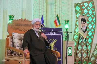 مراسم اربعین شهدای حمله تروریستی کرمان‎