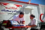 استقرار قرارگاه مرزی امداد و نجات در مرز تمرچین پیرانشهر‎