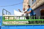 ارسال اقلام مورد نیاز سیل زدگان از آستان علی بن مهزیار(ع) اهواز