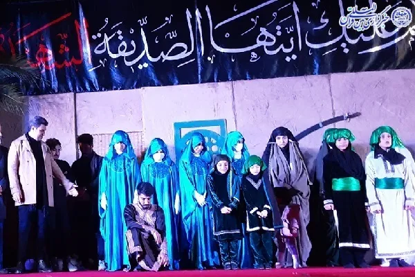 اجرای نمایش مذهبی «کوثر علی(ع)» به نویسندگی و کارگردانی «محمدحیدری» در بابلسر