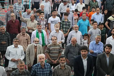 جشن بزرگ غدیر به میزبانی سادات در مصلی بزرگ حضرت ابوالفضل ملایر