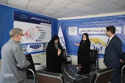 افتتاح نمایشگاه طرح ملی توسعه مشاغل خانگی در تبریز‎‎