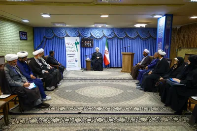 دیدار اعضای مجمع عالی حکمت اسلامی با امام جمعه تبریز
