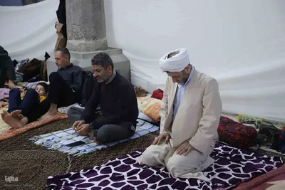 مراسم معنوی اعتکاف در تبریز