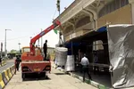 فیلم | خادمان حرم بانوی کرامت در تکاپوی میزبانی از آخرین بدرقه رهبر شهید