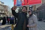 تجلی حضور کاشانی‌ها در راهپیمایی ۲۲ بهمن