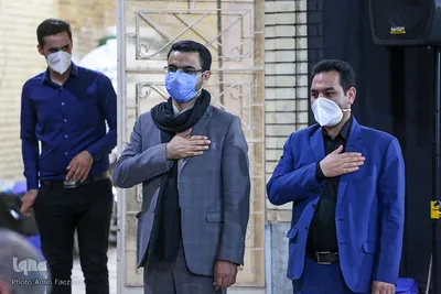 مراسم عزاداری هیئت بسیج رسانه فارس