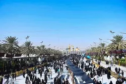 Dünyanın ən uzun “Ləbbeyk ya Hüseyn” bayrağı Kərbəlaya gətirildi