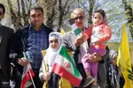 حماسه‌سازی مردم چهارمحال و بختیاری در روز قدس‎