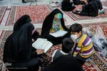 جزءخوانی قرآن کریم در حرم مطهر امام رضا(ع)
