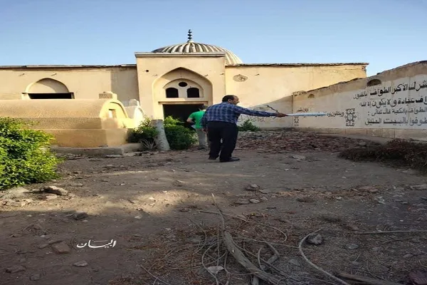 متروکه ماندن مسجد و مقبره عارف صوفی در «الغربیه» مصر