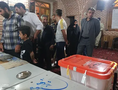 حضور پرشور مردم اهر در مرحله دوم انتخابات ریاست جمهوری