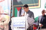 خروش دانش‌آموزان و مردم ملایر علیه سیاست‌های آمریکا و رژیم صهیونیستی در 13 آبان