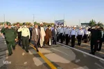 مراسم صبحگاه مشترک نیروهای نظامی و انتظامی استان همدان