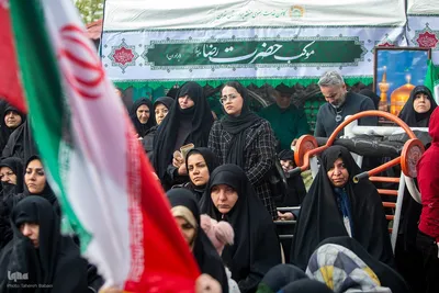 مراسم یادبود شهدای خانواده رستمی