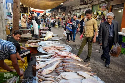 بازار شب عید در اهواز 