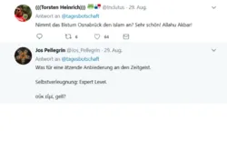Bistum Osnabrück
Shitstorm wegen Muhammad-Zitat