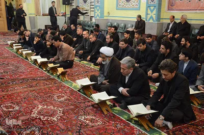 محفل انس با قرآن کریم در آستان امامزاده سید ابراهیم (ع) تبریز