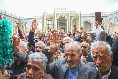 آیین بازگشایی ضریح حرم حضرت زینب خواهر امام رضا (ع)
