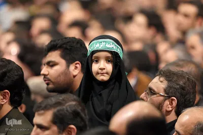 مراسم عزاداری شام شهادت حضرت فاطمه زهرا (س) در حسینه امام خمینی