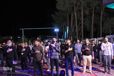 احیای شب بیست و یکم ماه مبارک رمضان در امامزاده سیدجعفر محمد(ع) یزد