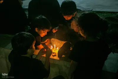  عزاداری شب شام غریبان در شهر ری
