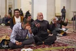 قرائت دعای کمیل به‌مناسبت ایام فاطمیه و چهلم شهدای بیمارستان المعمدانی غزه