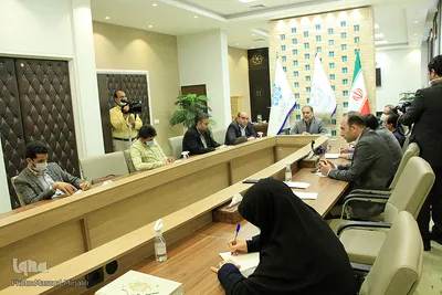 دیدار جمعی از خبرنگاران با جمال الدین عزیزی شهردار یزد