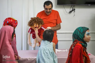 جشن روز دختر در خیریه طلیعه مهر طاها