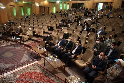 مراسم اهدای سیزدهمین جایزه ویژه علمی-ترویجی حضرت عبدالعظیم حسنی(ع) به خانواده دانشمند شهید هسته ای «محسن فخری زاده»