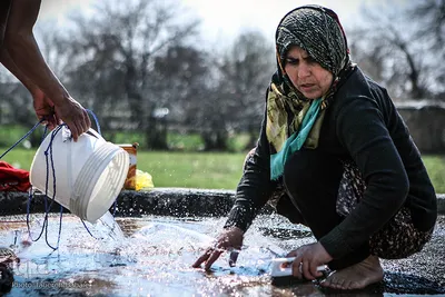 شستشوی قالی و فرش در آستانه نوروز