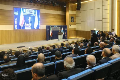 پاسداشت مقام شهیدان لاریجانی و خرازی در دانشگاه تهران