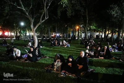 قرار بندگی؛ احیای شب ۲۳ رمضان در پارک ملت مشهد