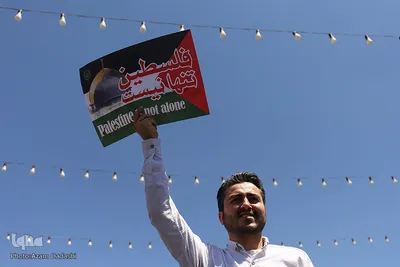 راهپیمایی روز جهانی قدس در قزوین