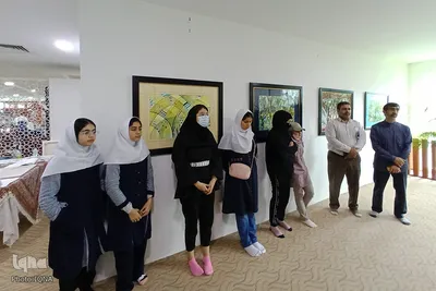 بازدید دانش‌آموزان ایرانی مقیم مالزی از جشنواره هنرهای قرآنی رستو