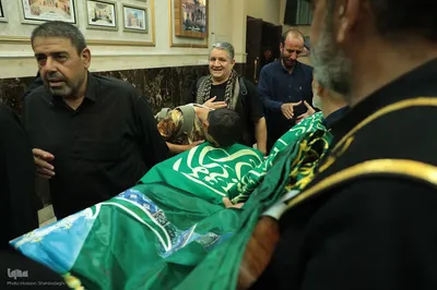 آئین بدرقه خادمان موکب امامزادگان قم مستقر در شهر مقدس سامرا