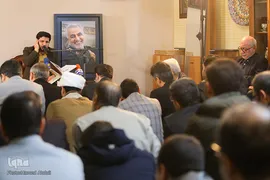 دیدار جامعه قرانی با خانواده شهید سپهبد قاسم سلیمانی
