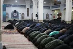 ⁨دل باختگان حسین(ع) در میعادگاه نماز ظهر عاشورا⁩
