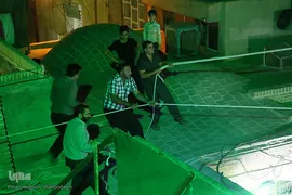برپایی خیمه عزا در امامزاده موسی مبرقع(ع)
