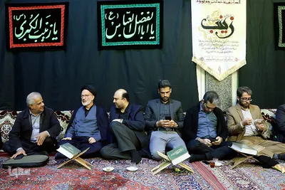 جلسه هفتگی آموزش قرآن استاد محمدحسین سبزعلی