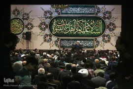 مراسم سوگواری ایام شهادت حضرت زهرا(ع) در حسینیه هدایت