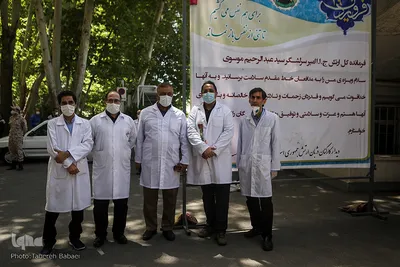 تجلیل از مدافعان سلامت و کادر درمانی بیمارستان مسیح دانشوری