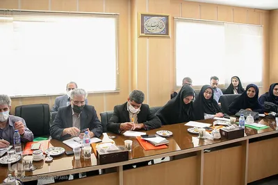 نشست خبری آقایی مدیرکل انتقال خون و حق جو مدیرکل فنی و حرفه ای استان یزد‎‎